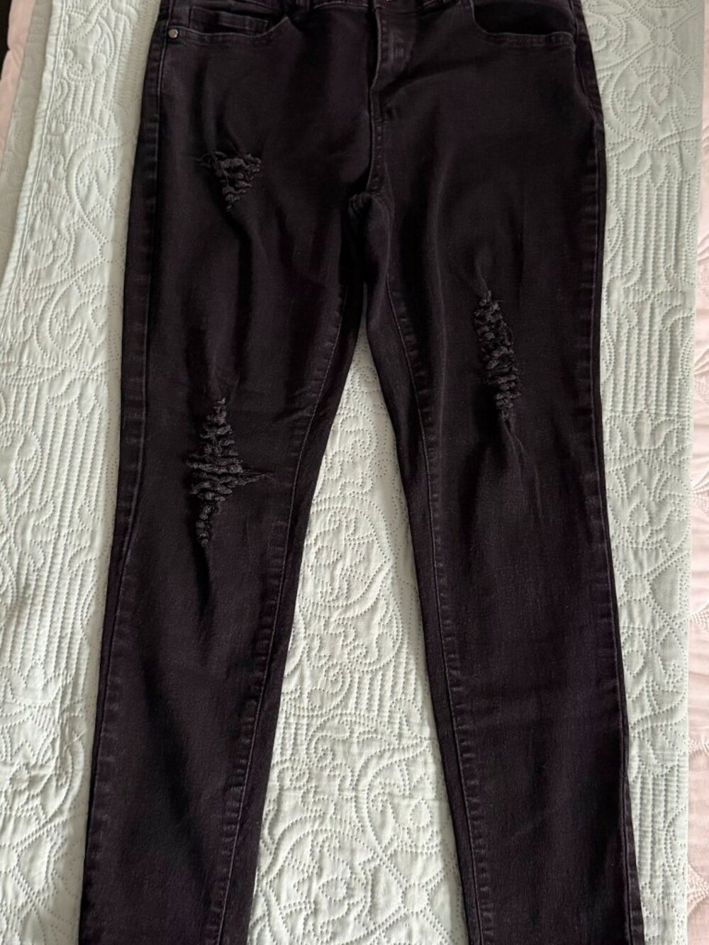Black Ripped Jeans